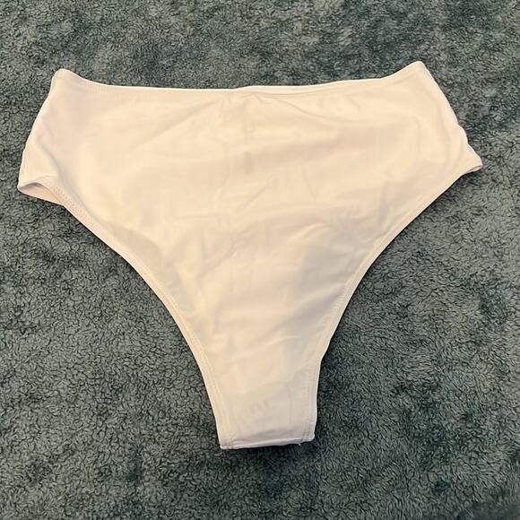 SHEIN White & Black Bikini New Without Tags Size Large - Picture 7 of 9